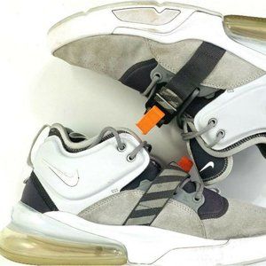 Nike Air Force 270 Leather Wolf Grey Shoes Size 12